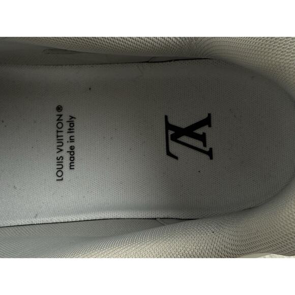 Louis Vuitton LV Trainer White Leather Men's Sneakers Size 9 - Picture 9 of 12